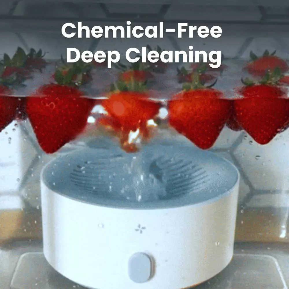 PuriBreeze – How it works: OH-ion electrolysis cleaning fruits and vegetables